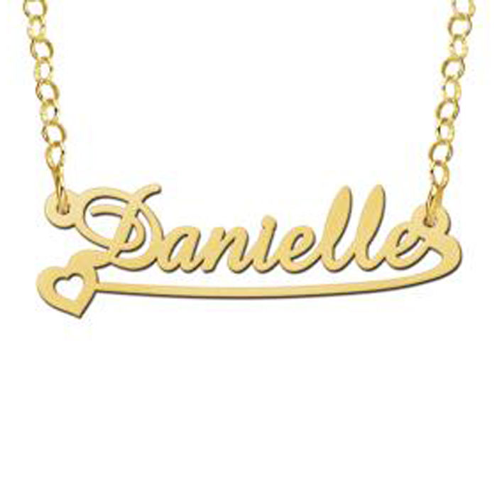 Gouden naamketting Daniëlle Names4ever