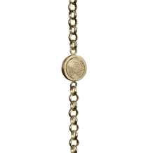 Vingerafdruk armband zilver