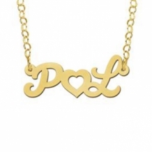 Gouden naamketting