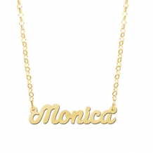 Gouden naamketting Monica Names4ever