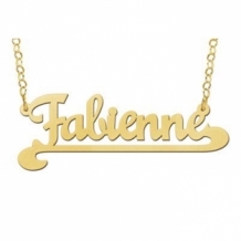 Gouden naamketting