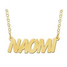 Gouden naamketting