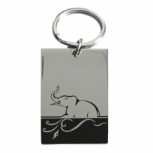 Rechthoekige sleutelhanger