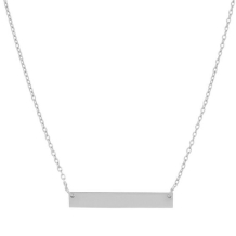 Namebar ketting inclusief graveren