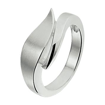 Sierlijke zilveren ring