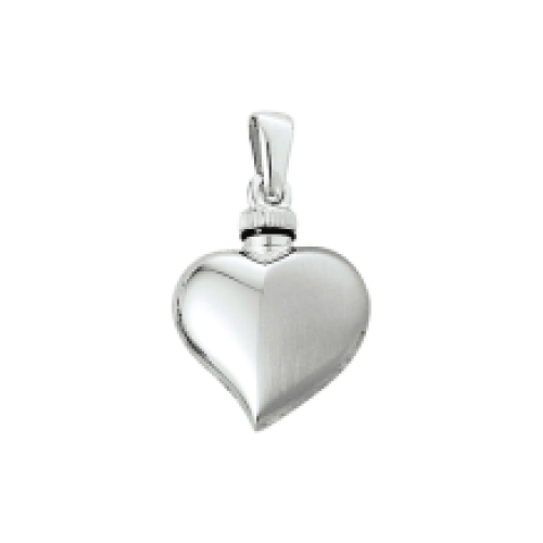 Zilver hartvormig assieraad met gravure Names4ever