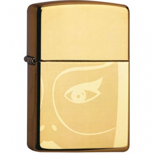 Zippo regular brass high polish